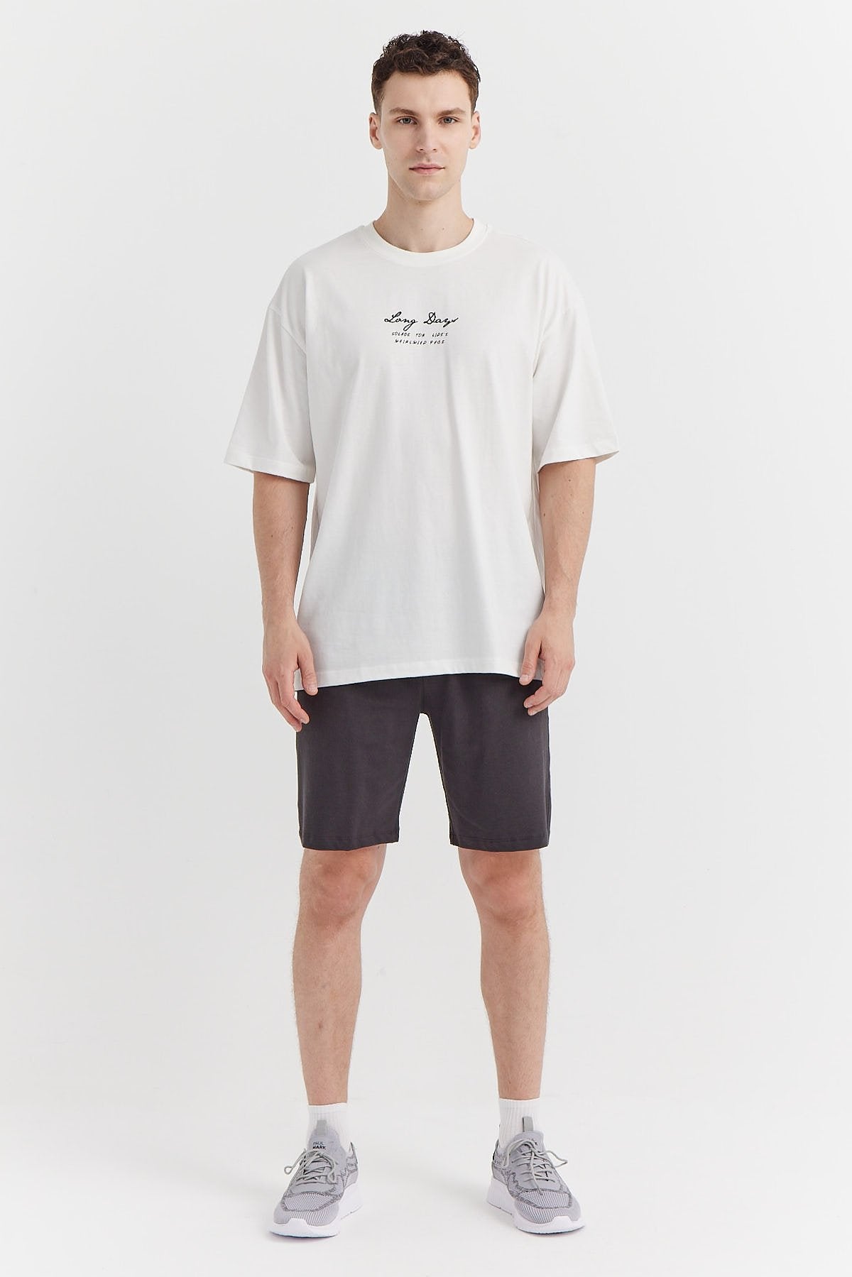 Men's Elastic Waist Shorts