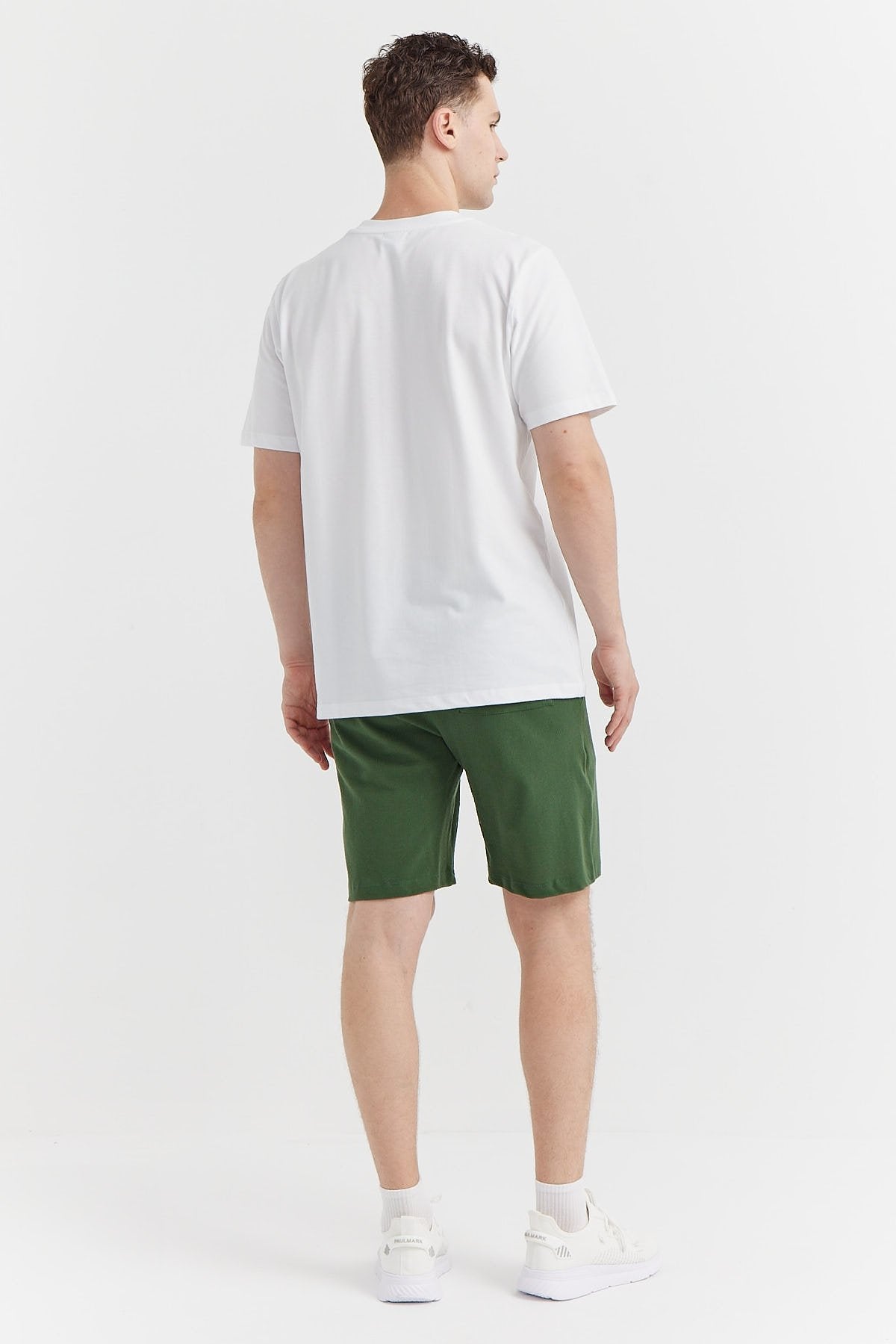 Men's Elastic Waist Shorts