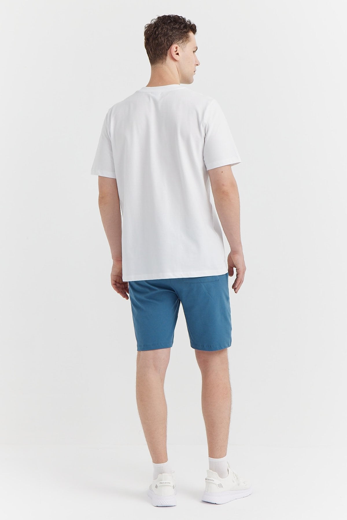 Men's Elastic Waist Shorts