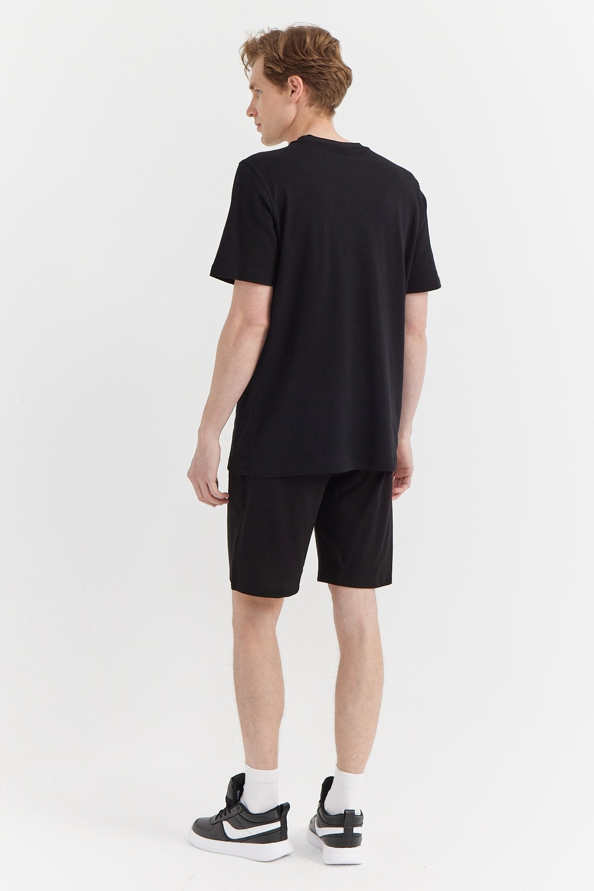 Men's Elastic Waist Shorts