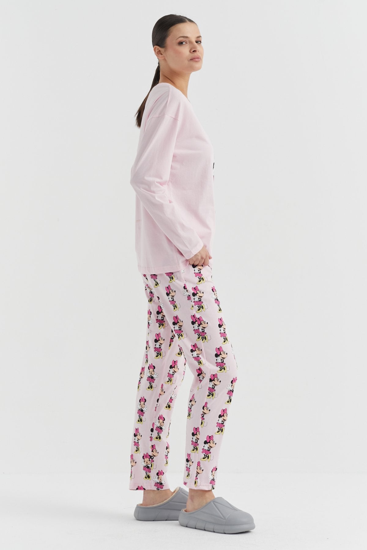Kadın Baskılı Pijama Takımı