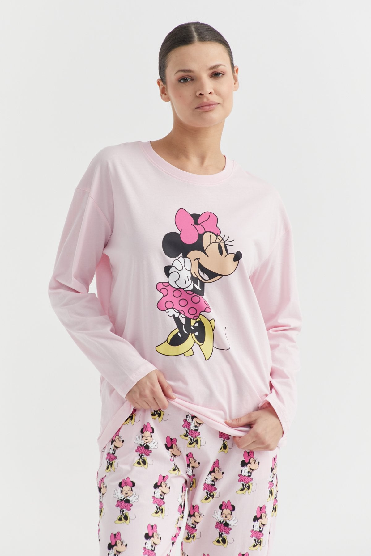 Kadın Baskılı Pijama Takımı