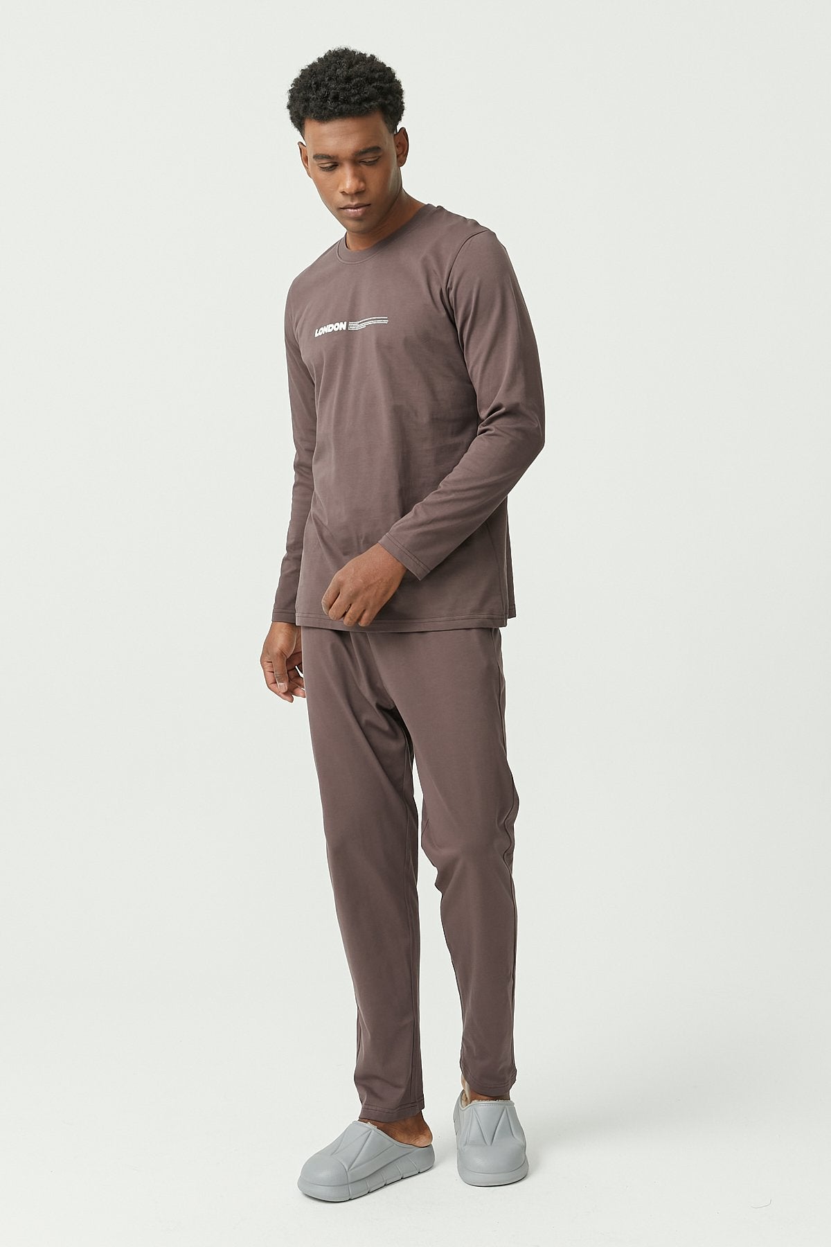 Uzun Kollu Pijama Takımı