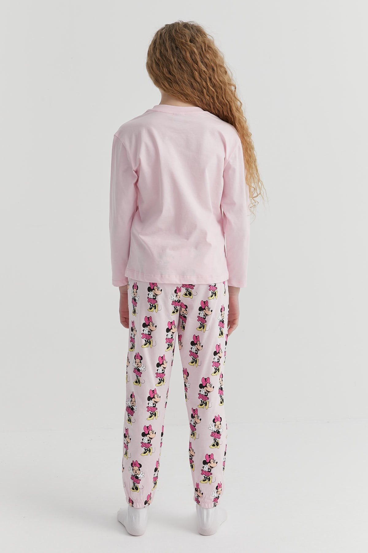 Kız Çocuk Baskılı Pijama Takımı