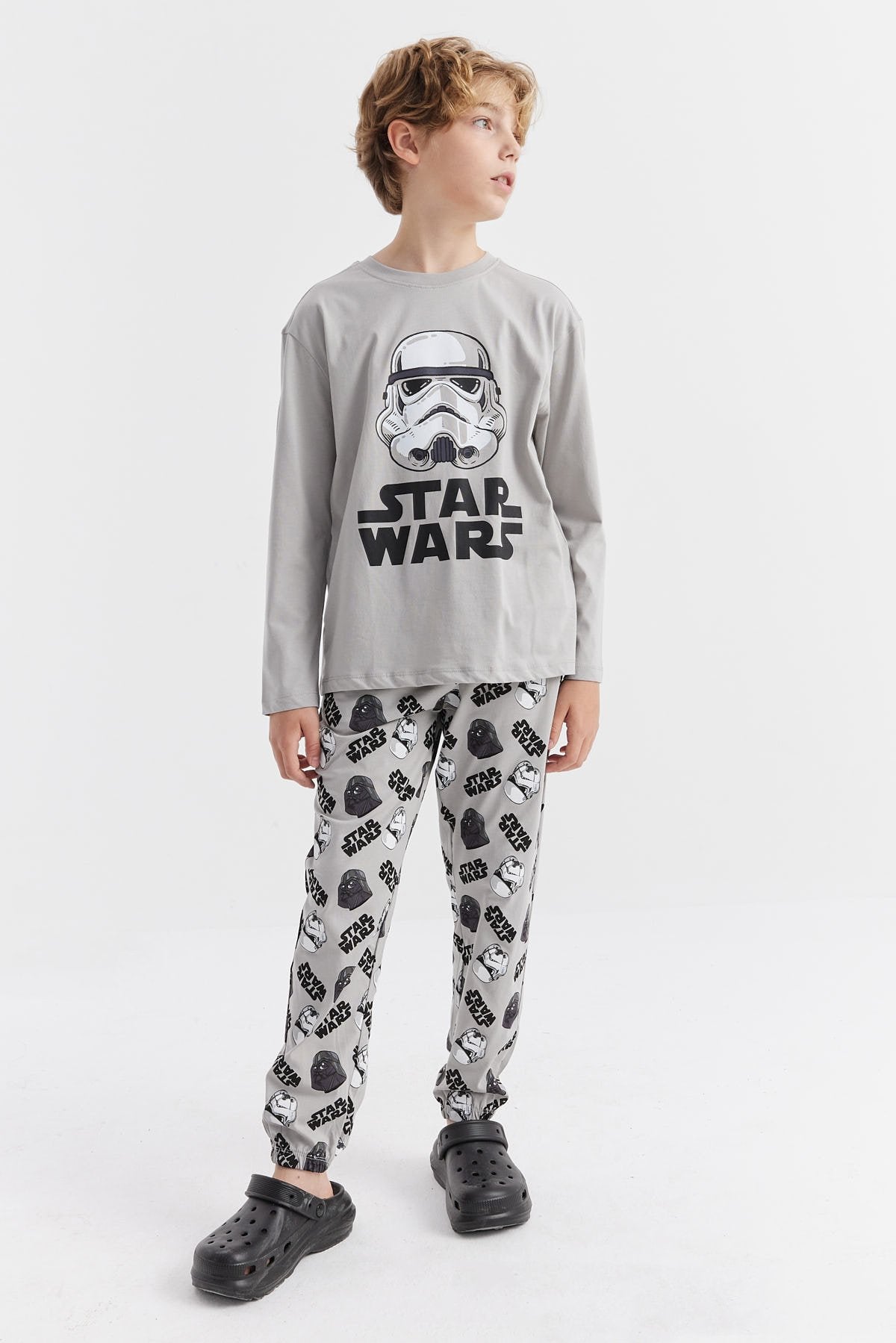 Erkek Çocuk Baskılı Pijama Takımı