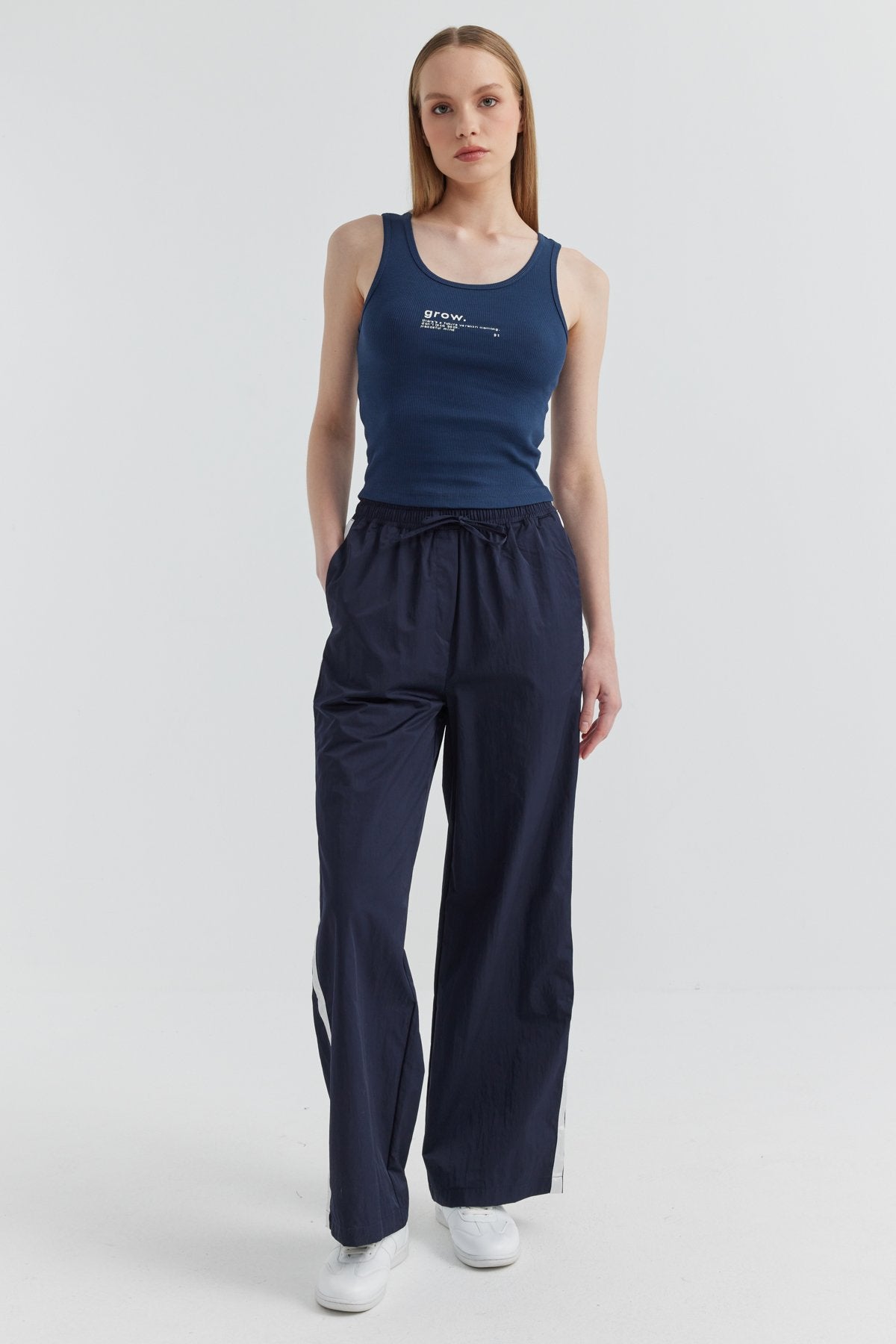 Women's Stripe Detailed Trousers