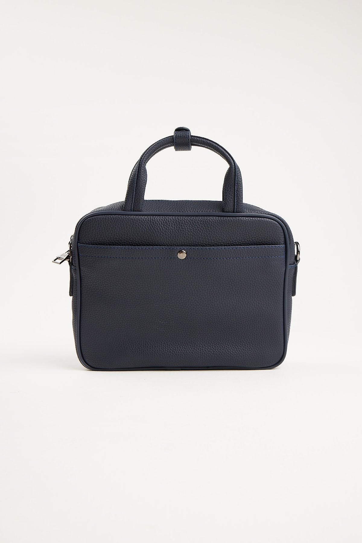 Men's Detailed Long Strap Leather Handbag