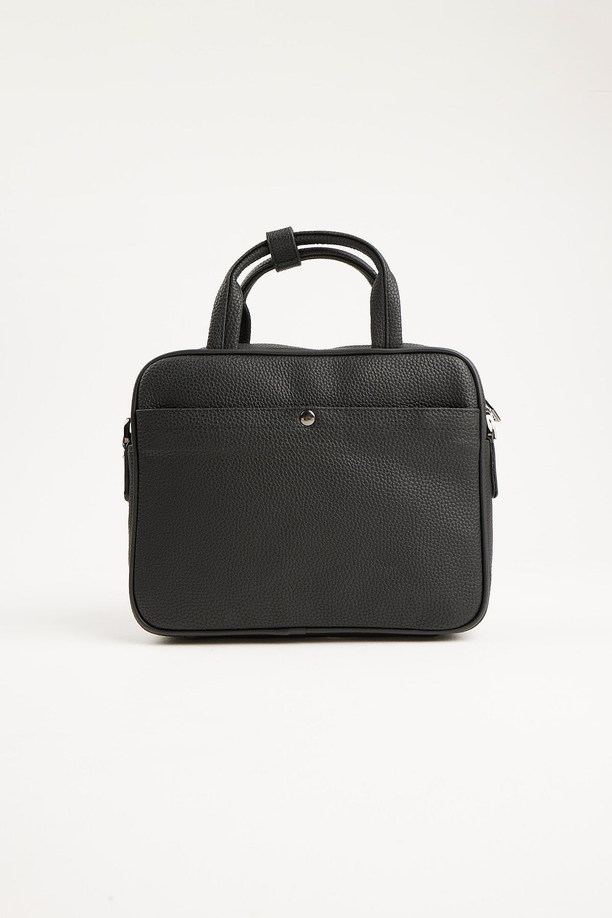 Men's Detailed Long Strap Leather Handbag
