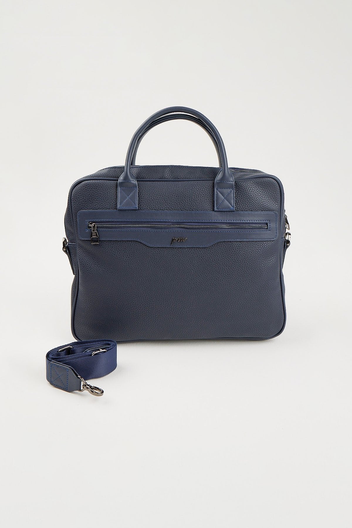Men's Basic Floater Patterned Briefcase