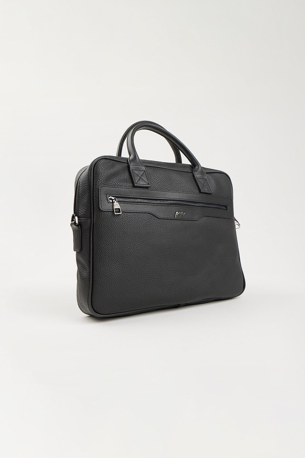Men's Basic Floater Patterned Briefcase
