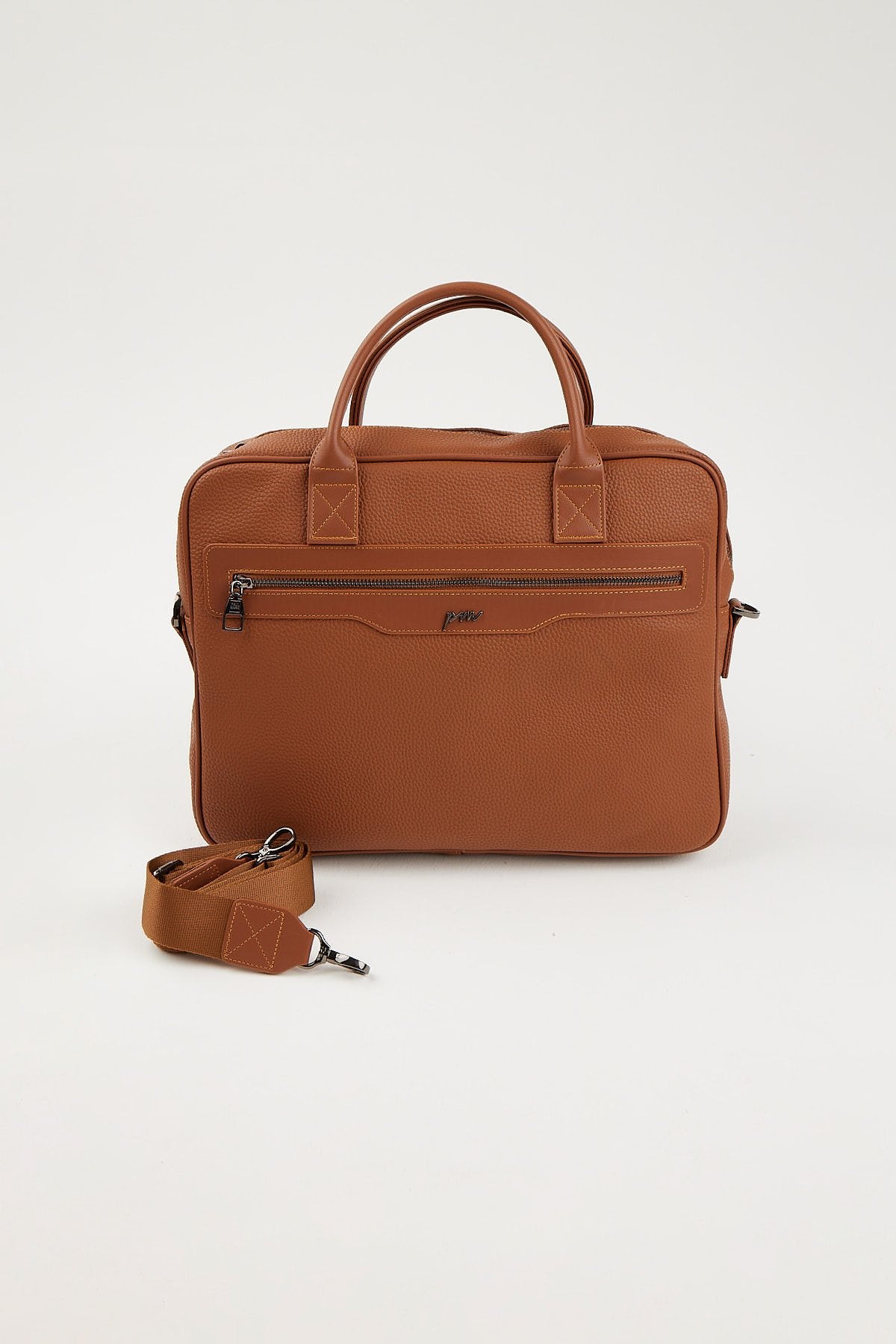 Men's Basic Floater Patterned Briefcase