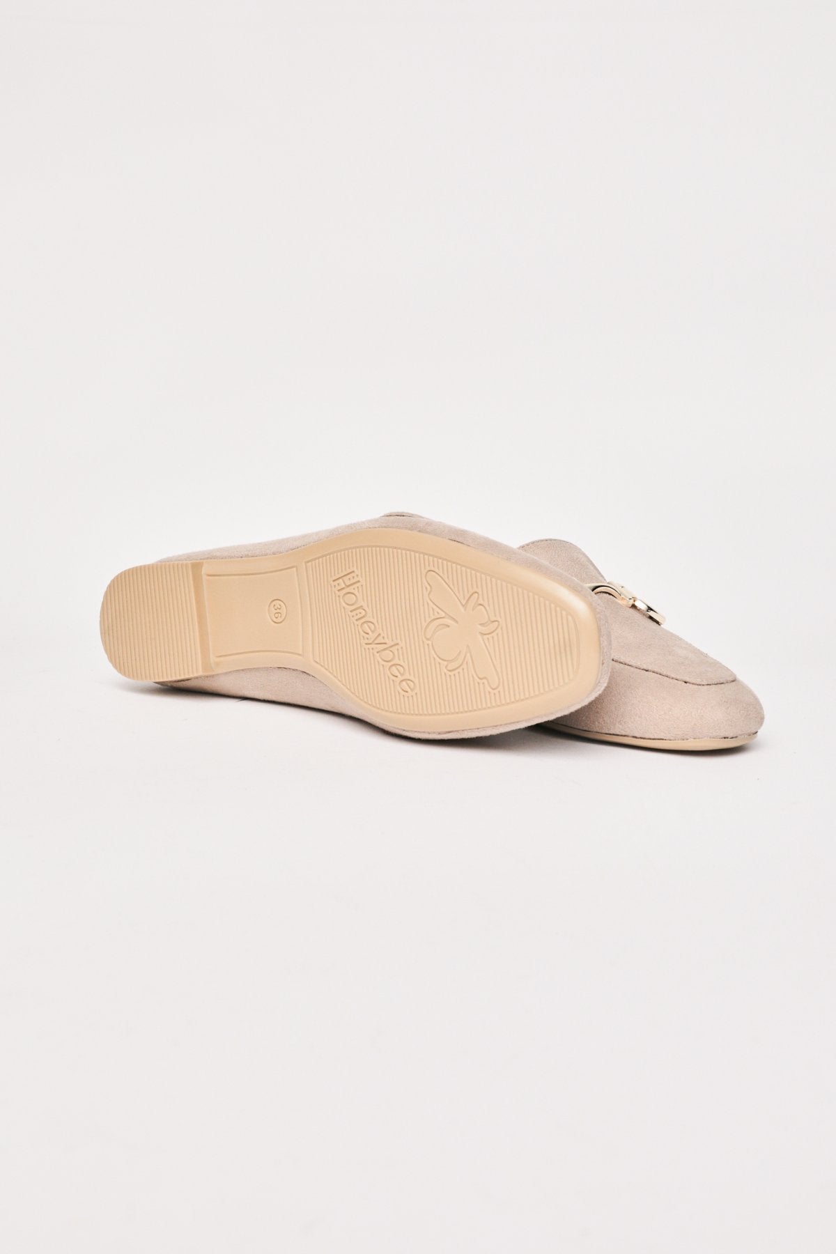 Women's Buckle Detailed Ballerina Shoes