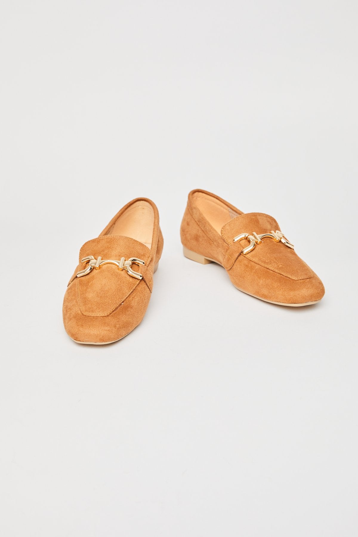 Women's Buckle Detailed Ballerina Shoes
