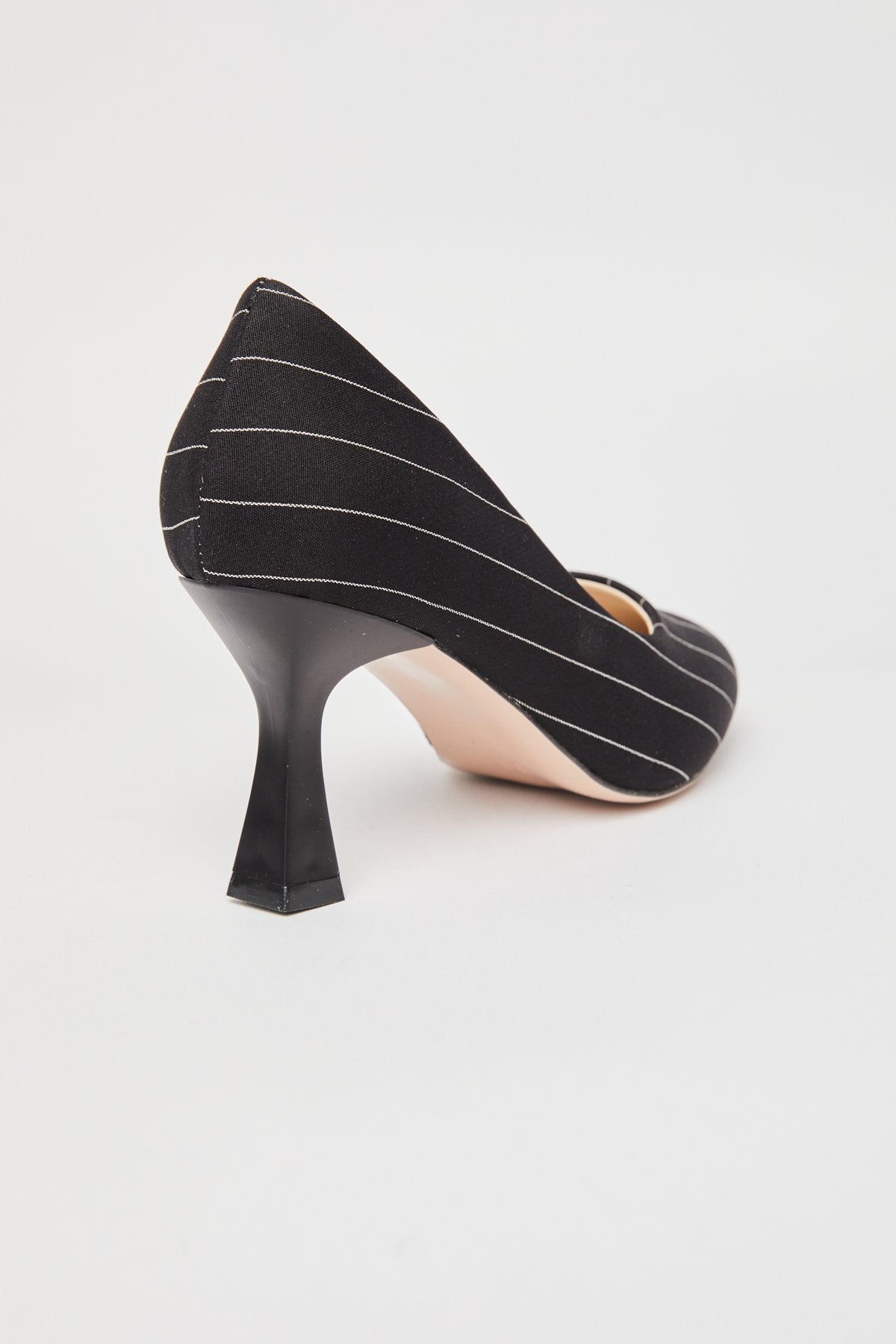 Women's Striped Detailed High Heel Shoes