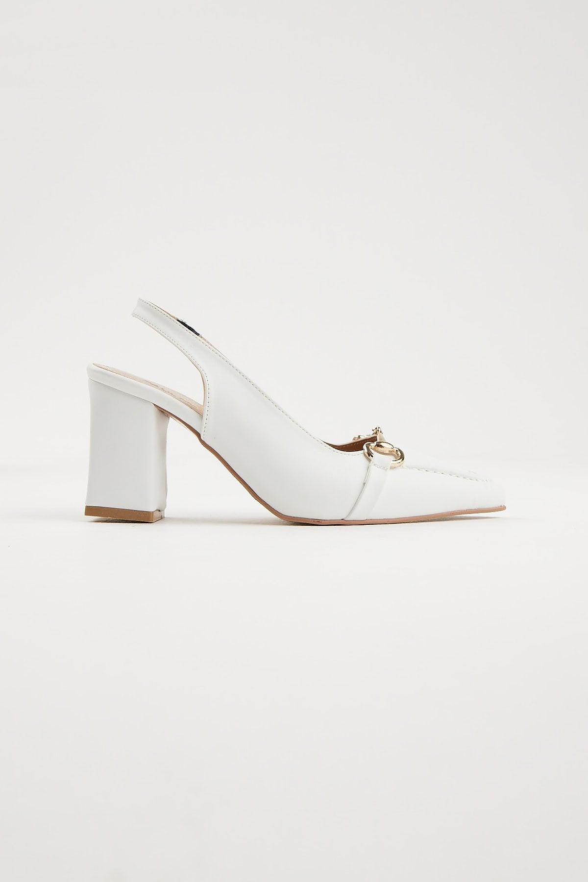 پێڵاوی پاژنەی ئەستووری Slingback ئافرەتان