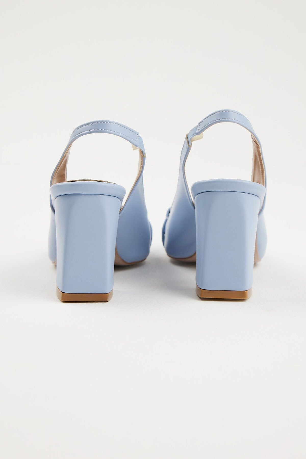 Kadın Slingback Kalın Topuklu Ayakkabılar