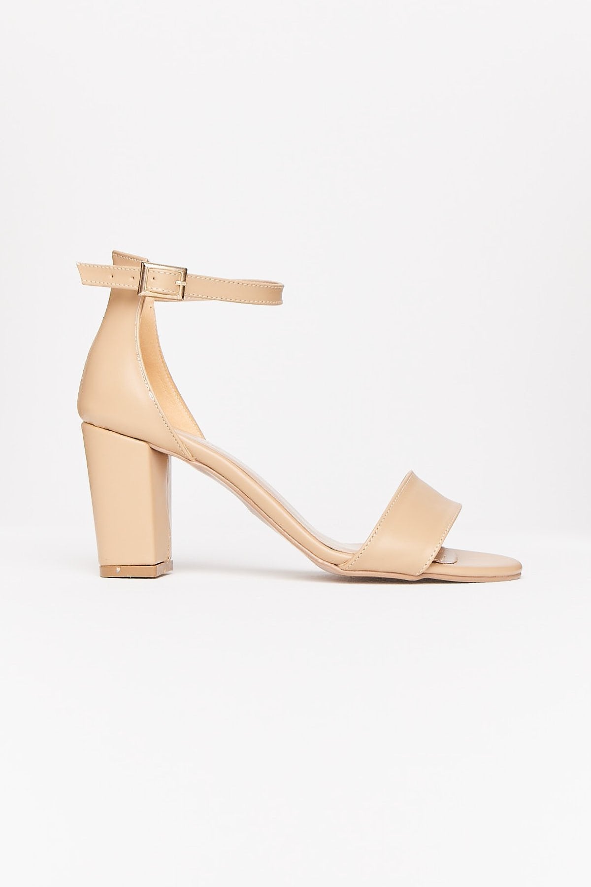 Women's Ankle Strap Thick Heel Shoes