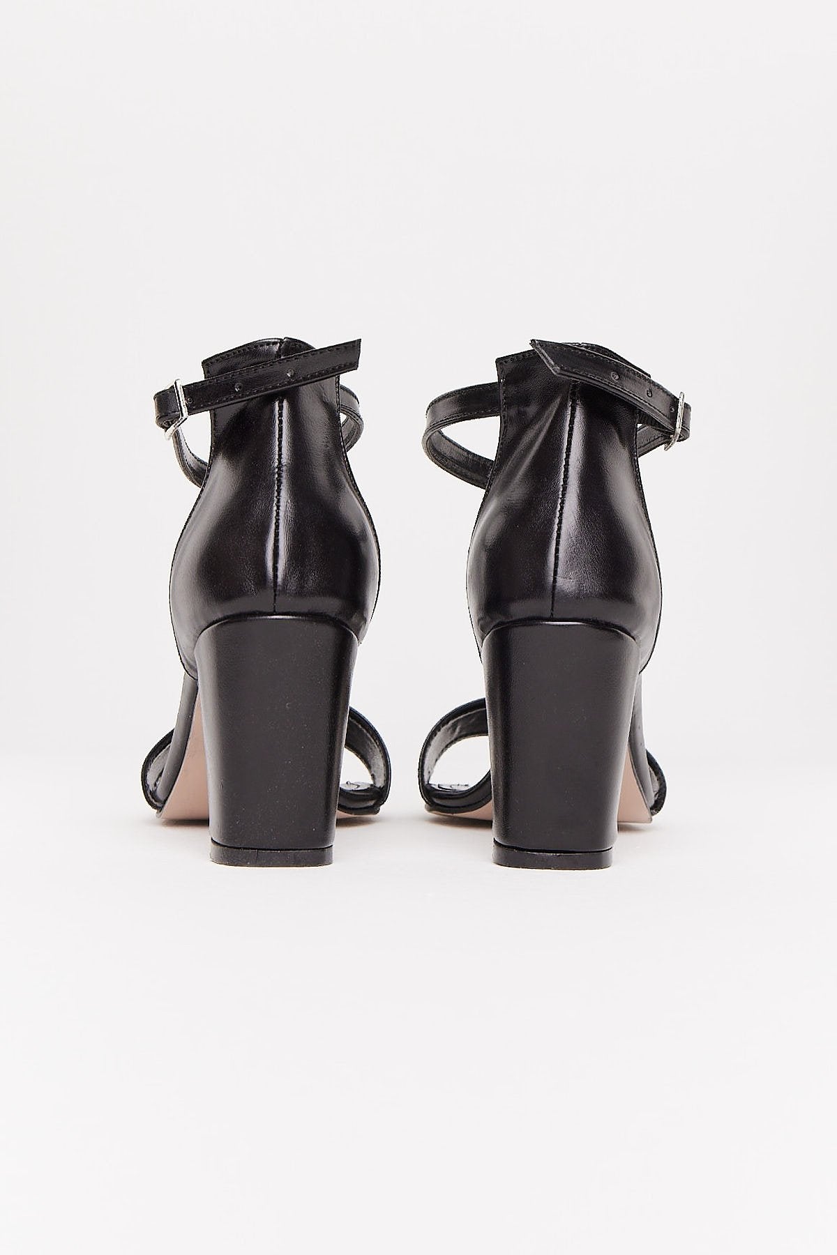 Women's Ankle Strap Thick Heel Shoes