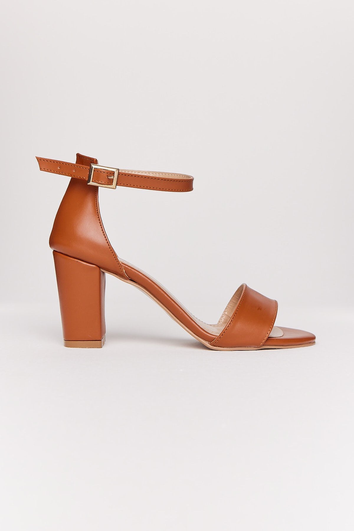 Women's Ankle Strap Thick Heel Shoes