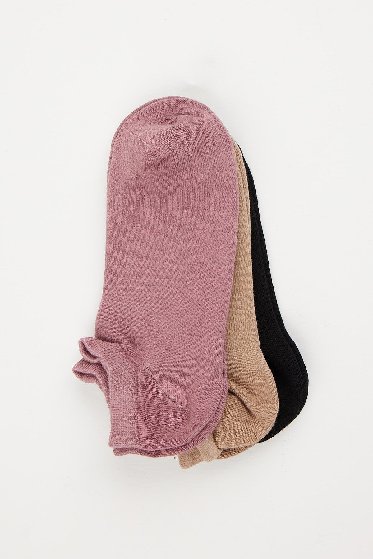 Women's 3-Pack Cotton Booties