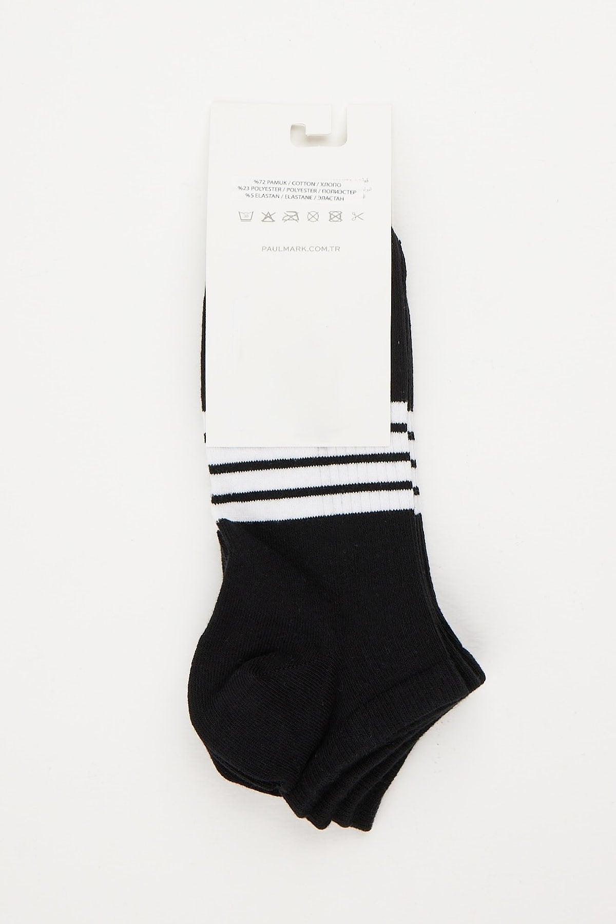 Men's Cotton 2-Pack Ankle Socks