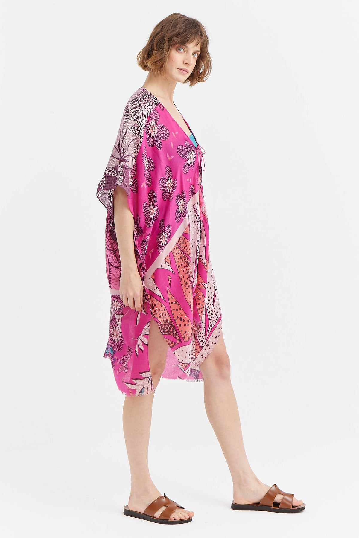 Women's Flower Patterned Pareo