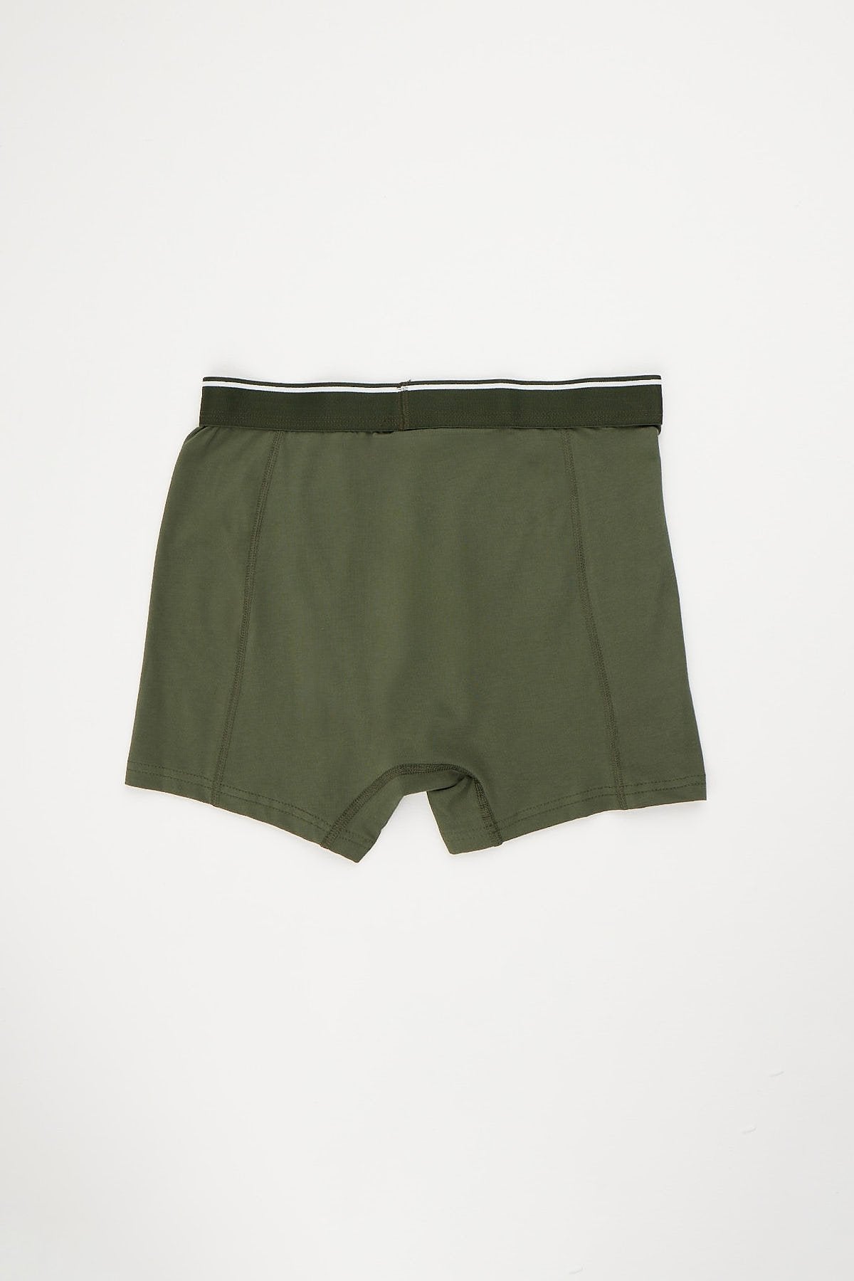 Düz Renk Tek Boxer Şort