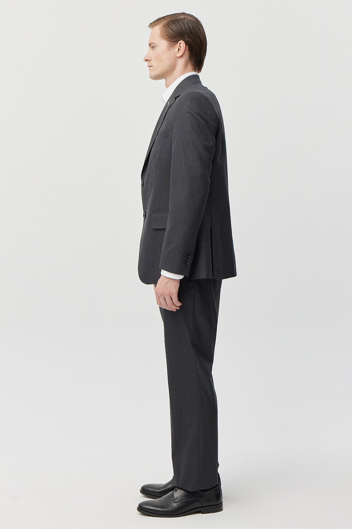 Men's Mono Collar Relaxed Fit Suit