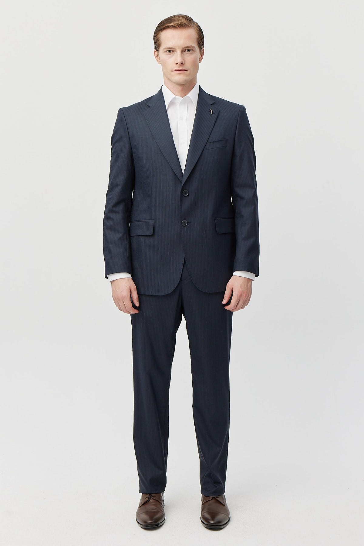 Men's Mono Collar Relaxed Fit Suit