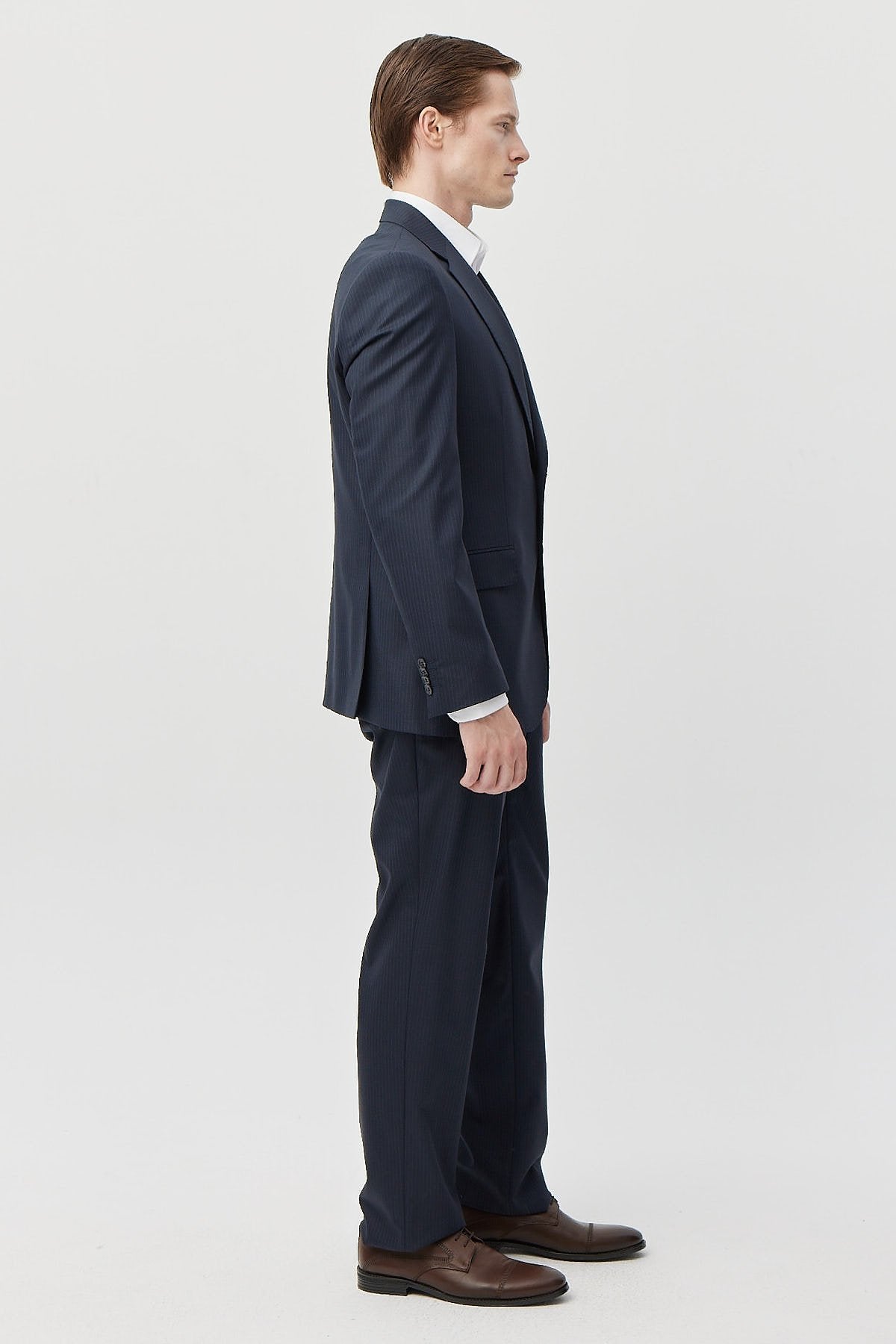 Men's Mono Collar Relaxed Fit Suit