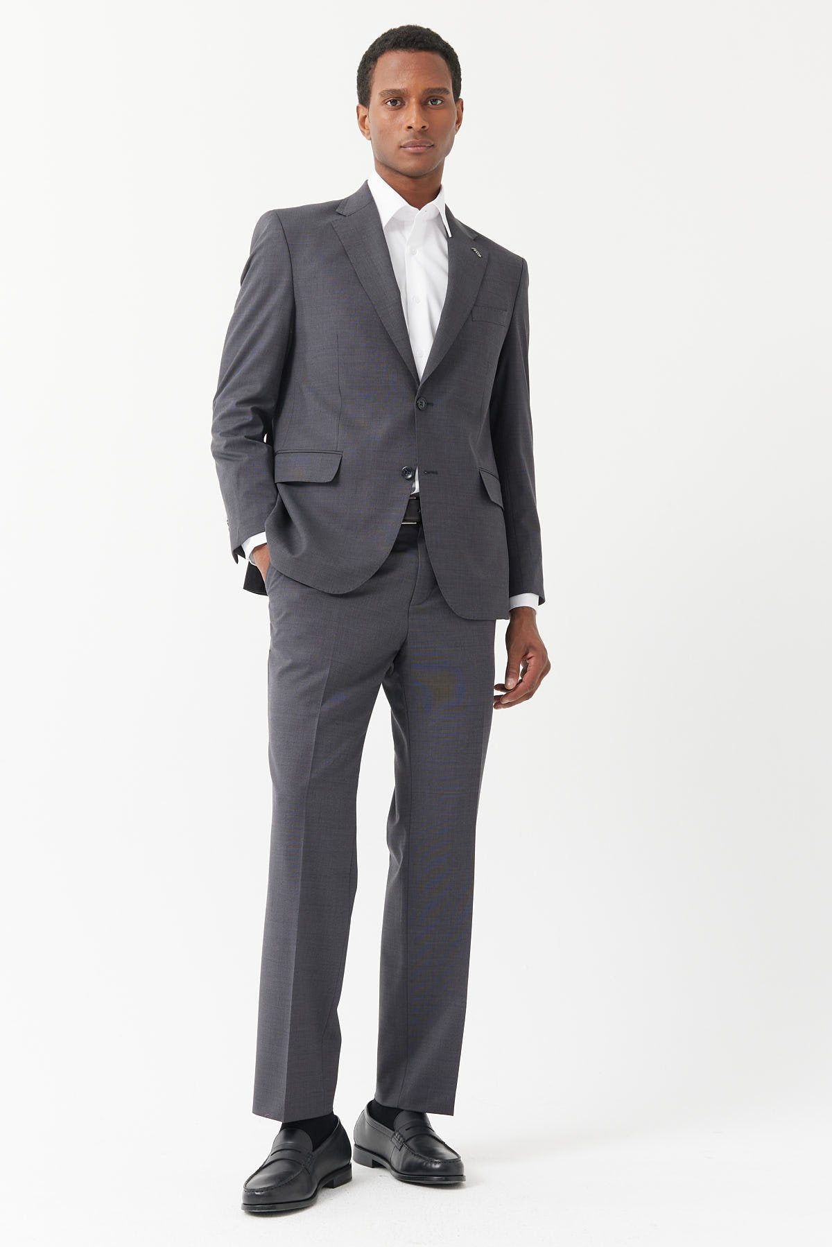 Men's Mono Collar Relaxed Fit Suit
