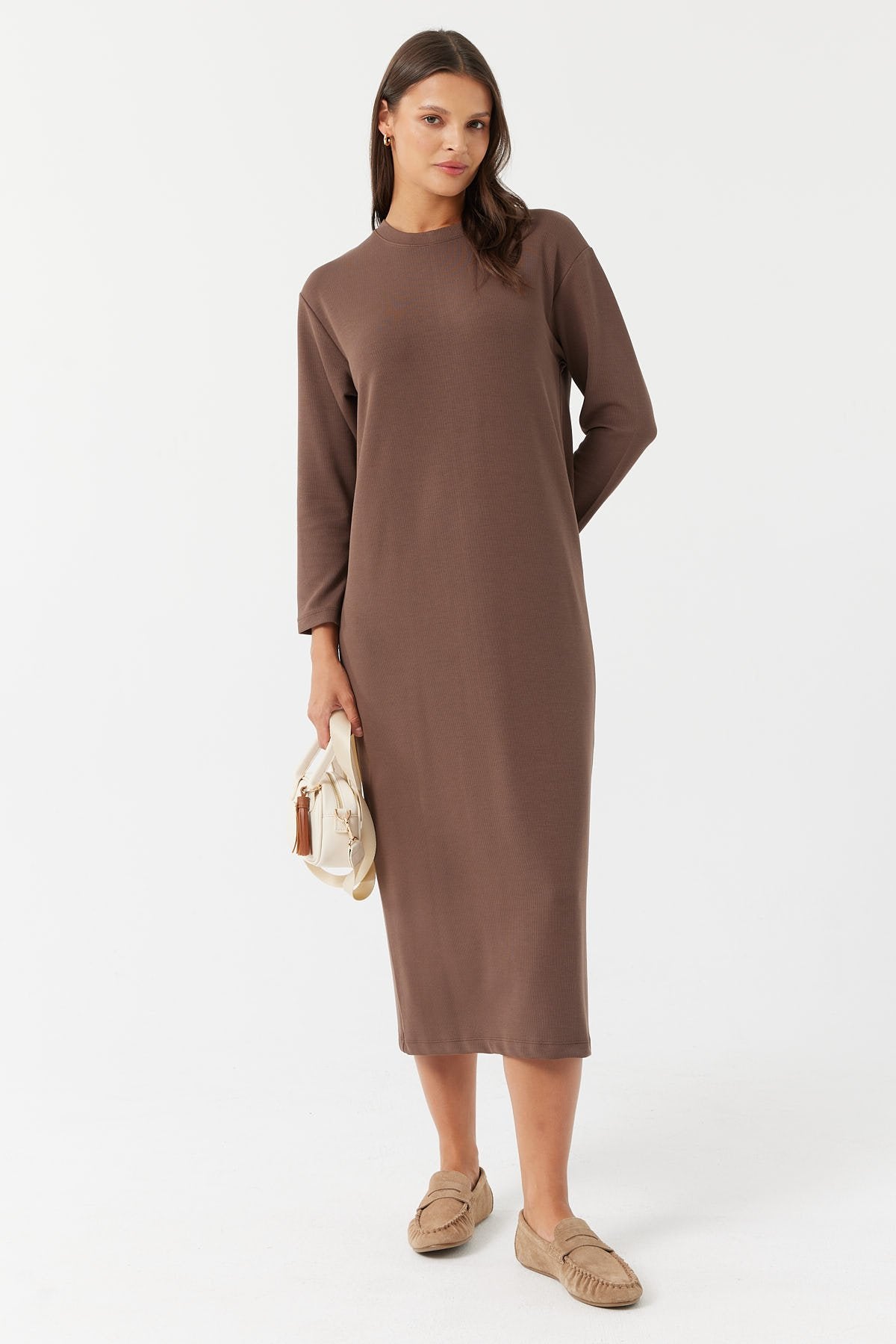 Women's Long Corduroy Dress