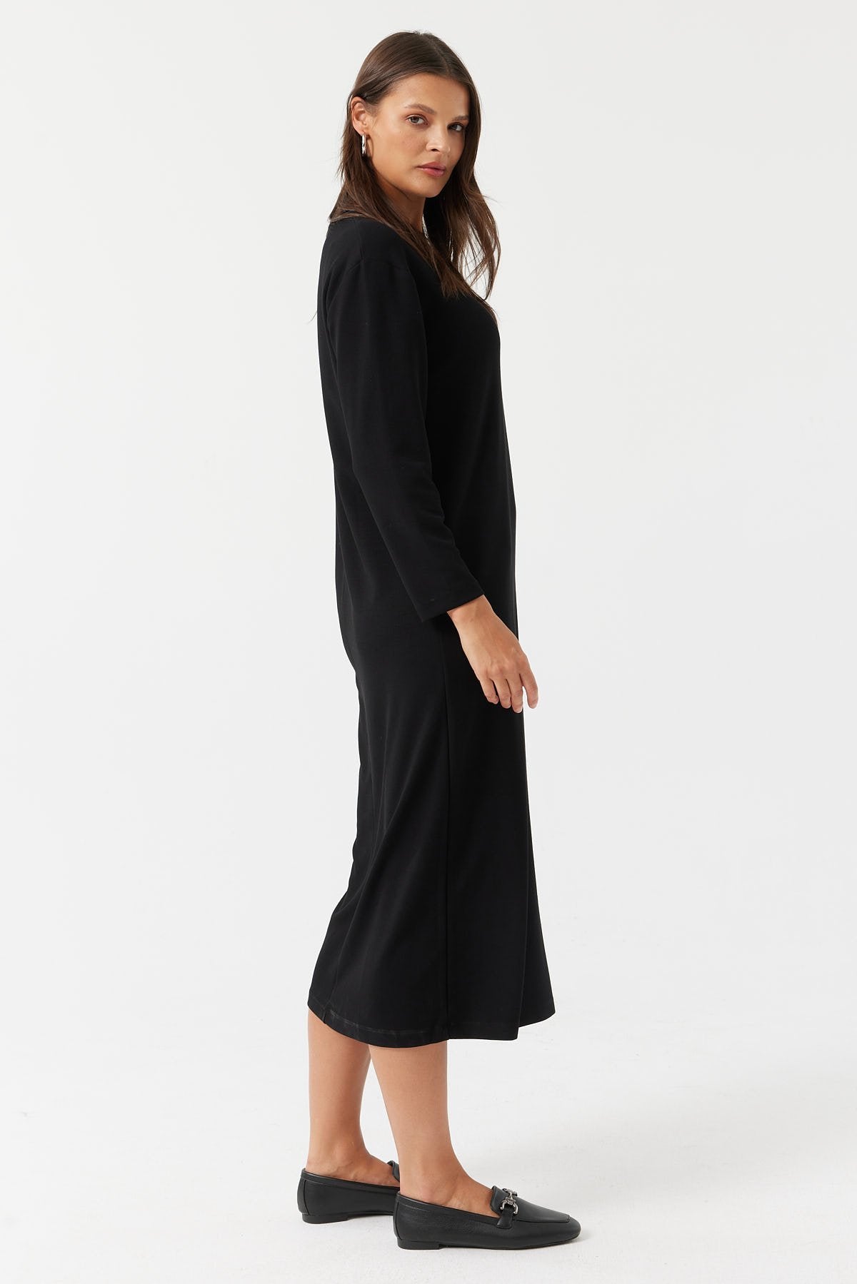 Women's Long Corduroy Dress