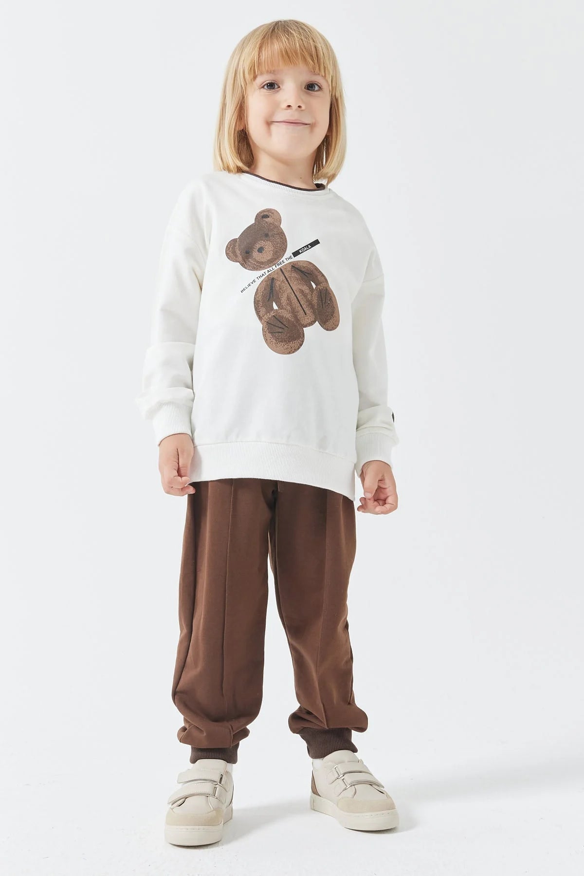 Boys' Printed Detail 2-Piece Set