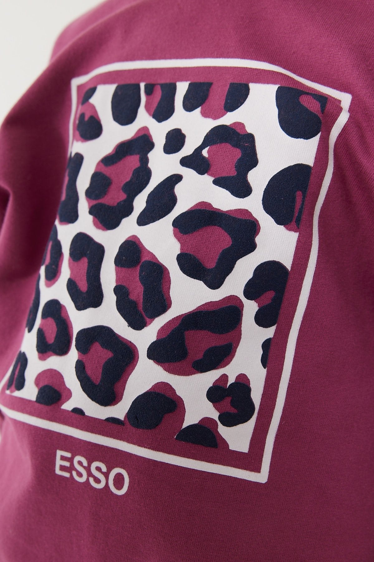 Girl's Printed Detailed 2-Piece Set