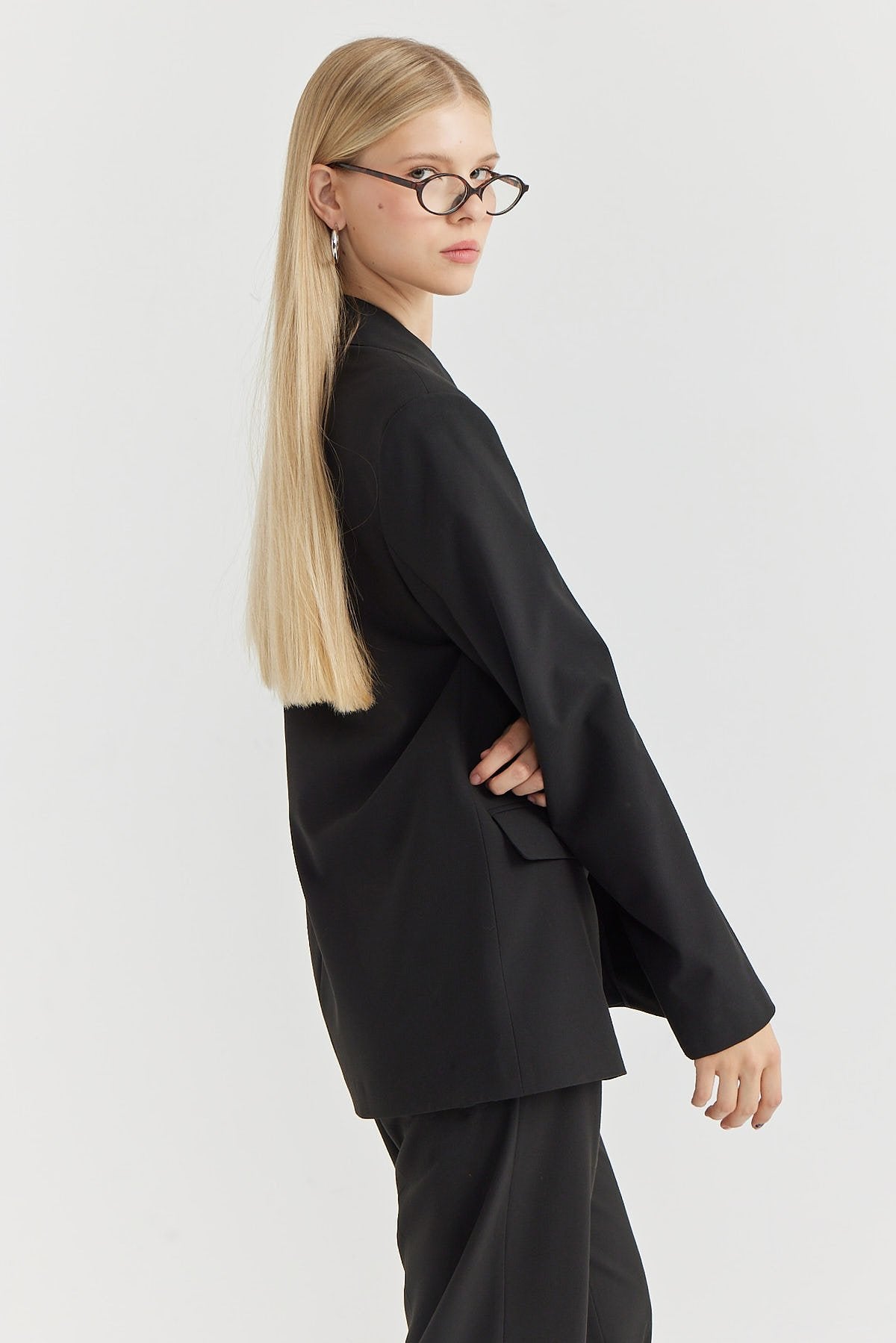 سترة نسائية مزدوجة الصدر