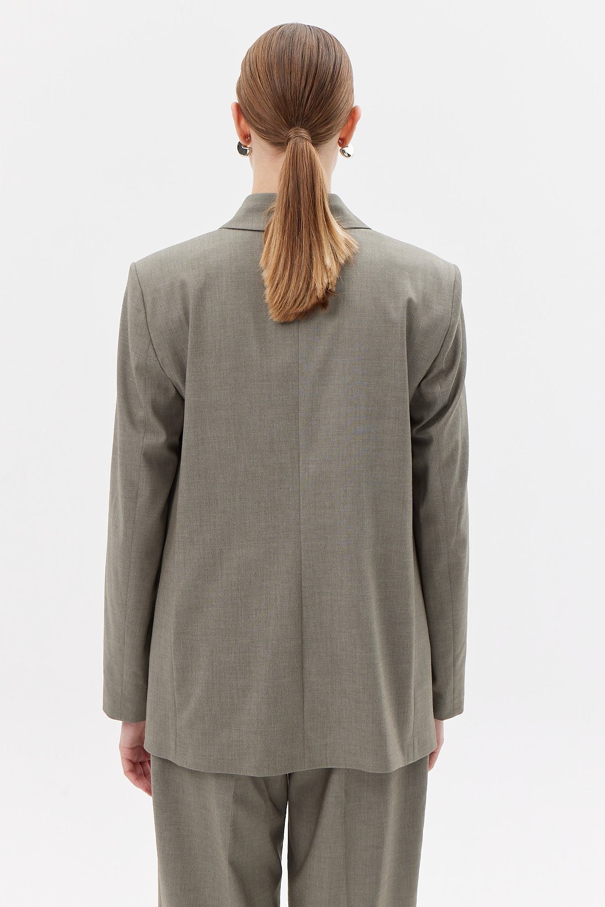 Women's Double-Breasted Closure Jacket