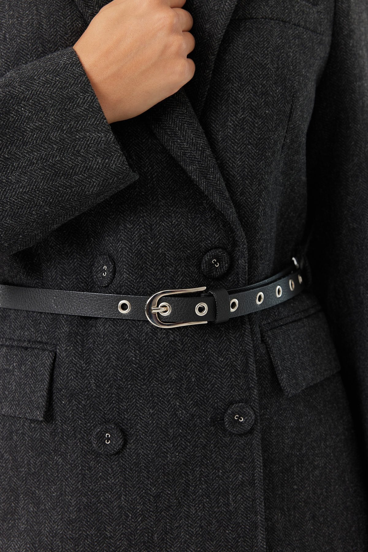 سترة نسائية مزدوجة الصدر