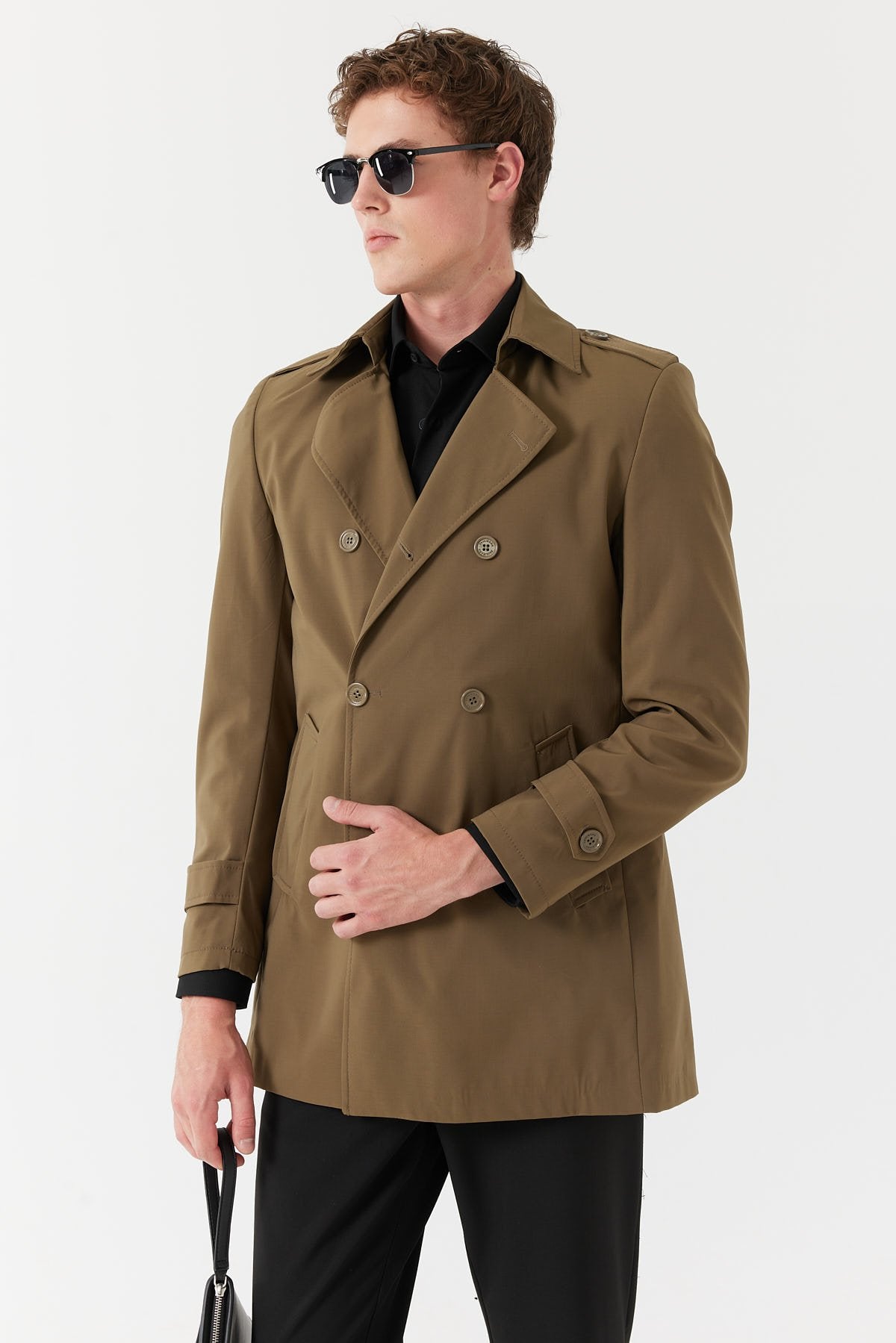 Men's Regular Trench Coat