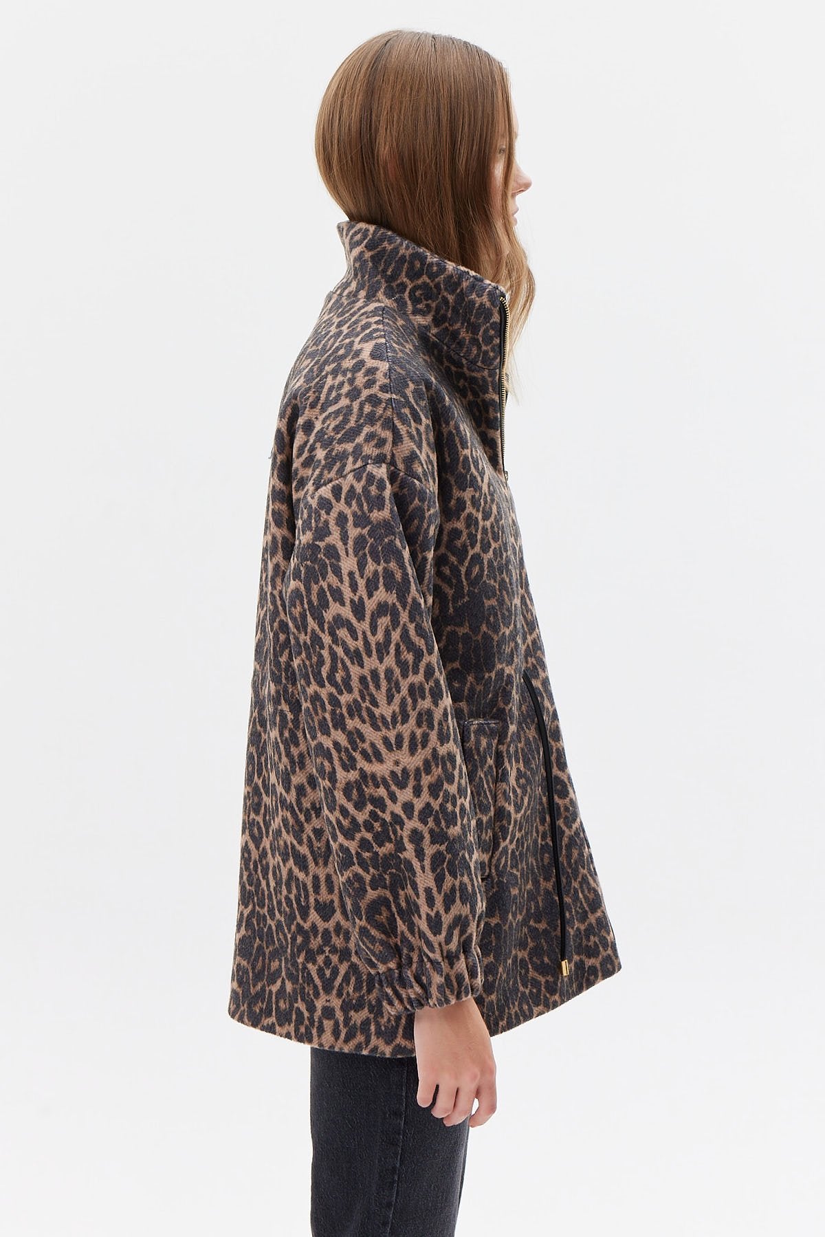 Women's Leopard Print Coat