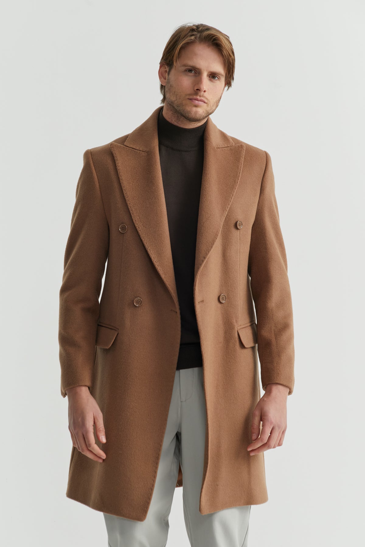 Erkek Kırlangıç Yaka Mont