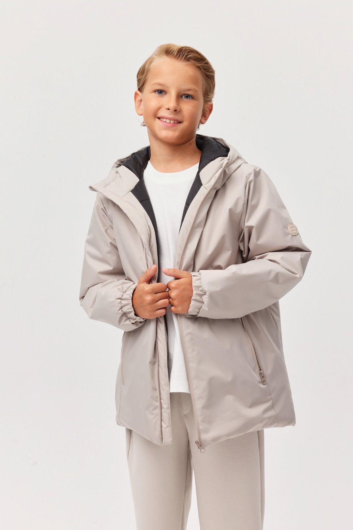 Boy's Hooded Coat