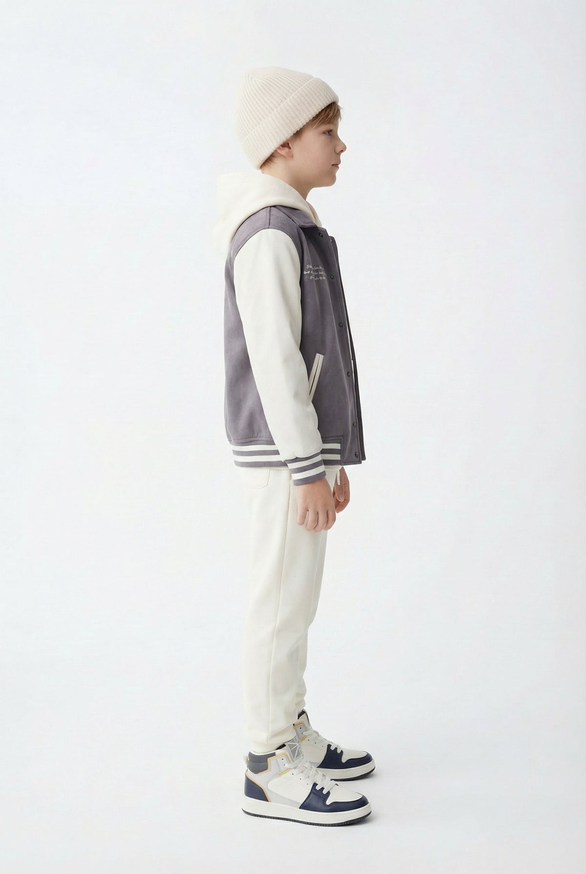 Boys' Stand-Up Collar Jacket