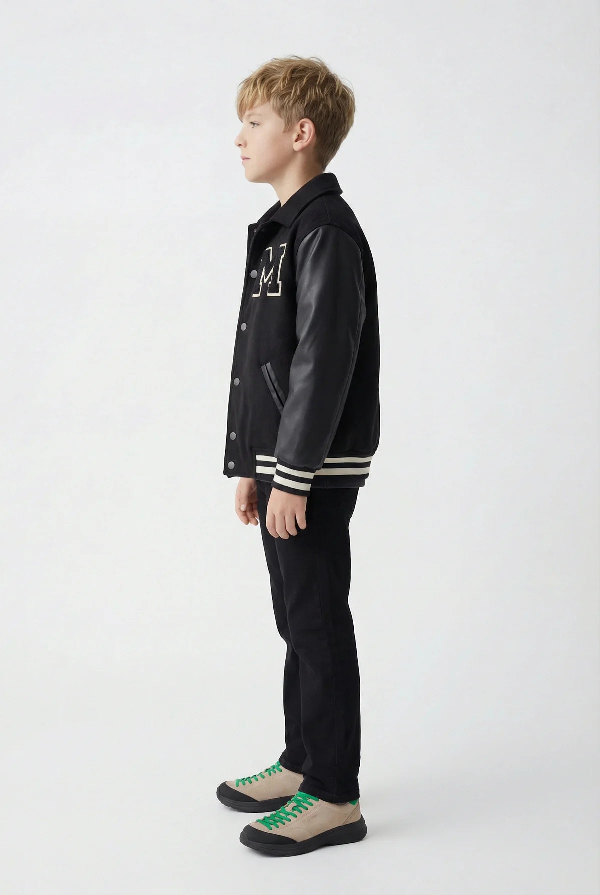 Boys' Stand-Up Collar Jacket