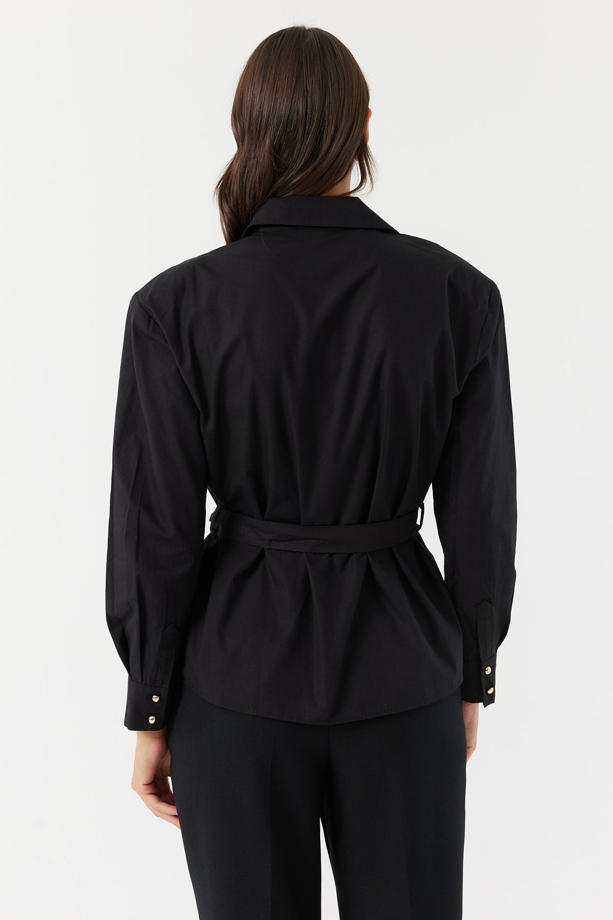 قميص نسائي بحزام