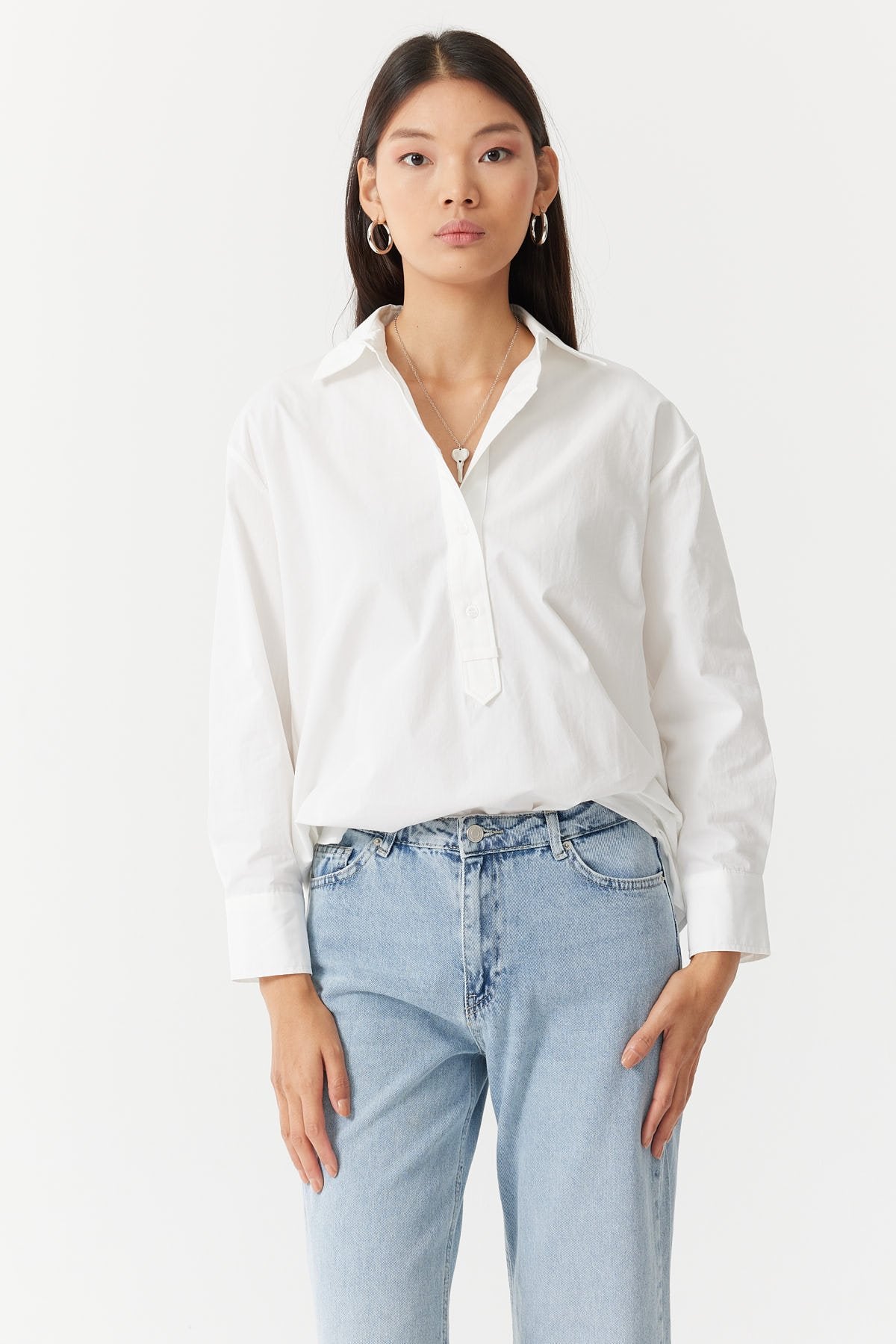 Women's Half Placket Shirt