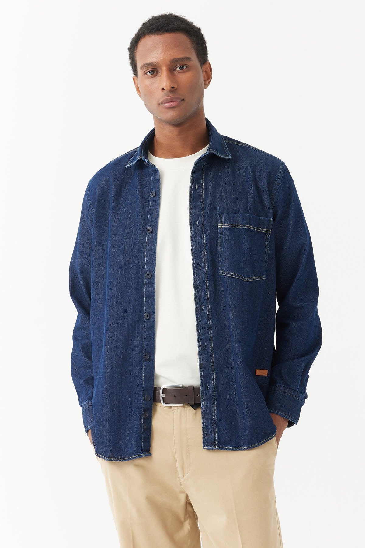 Men's Regular Denim Shirt