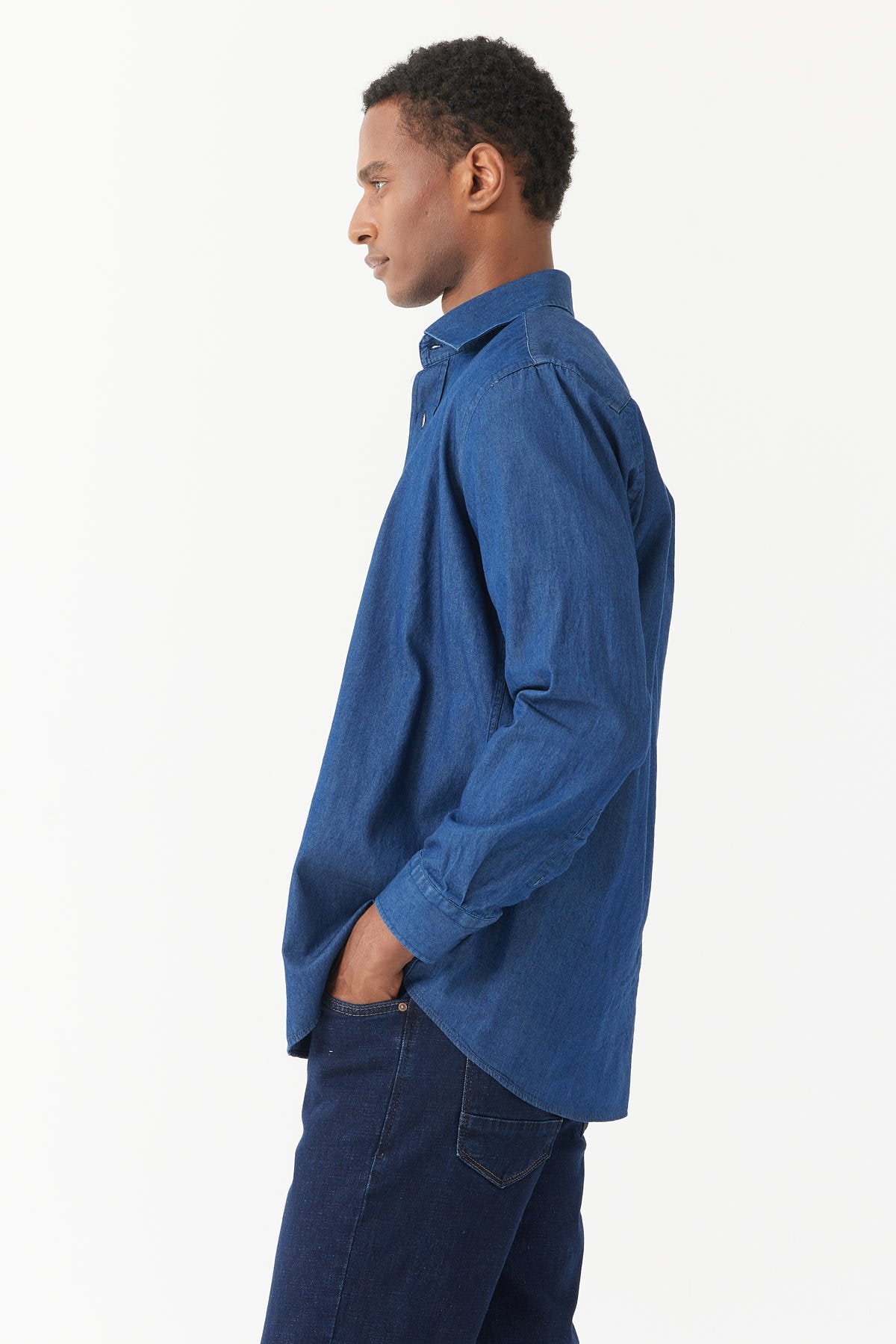 Men's Regular Denim Shirt