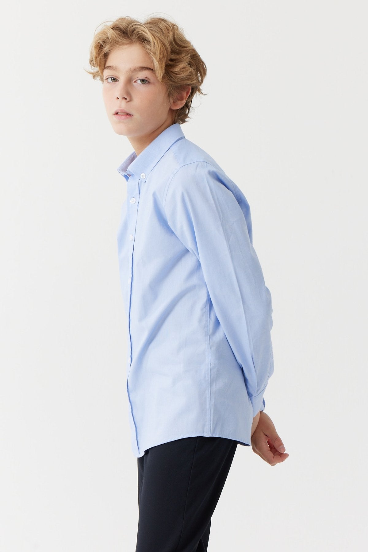 قميص للأولاد طويل الأكمام