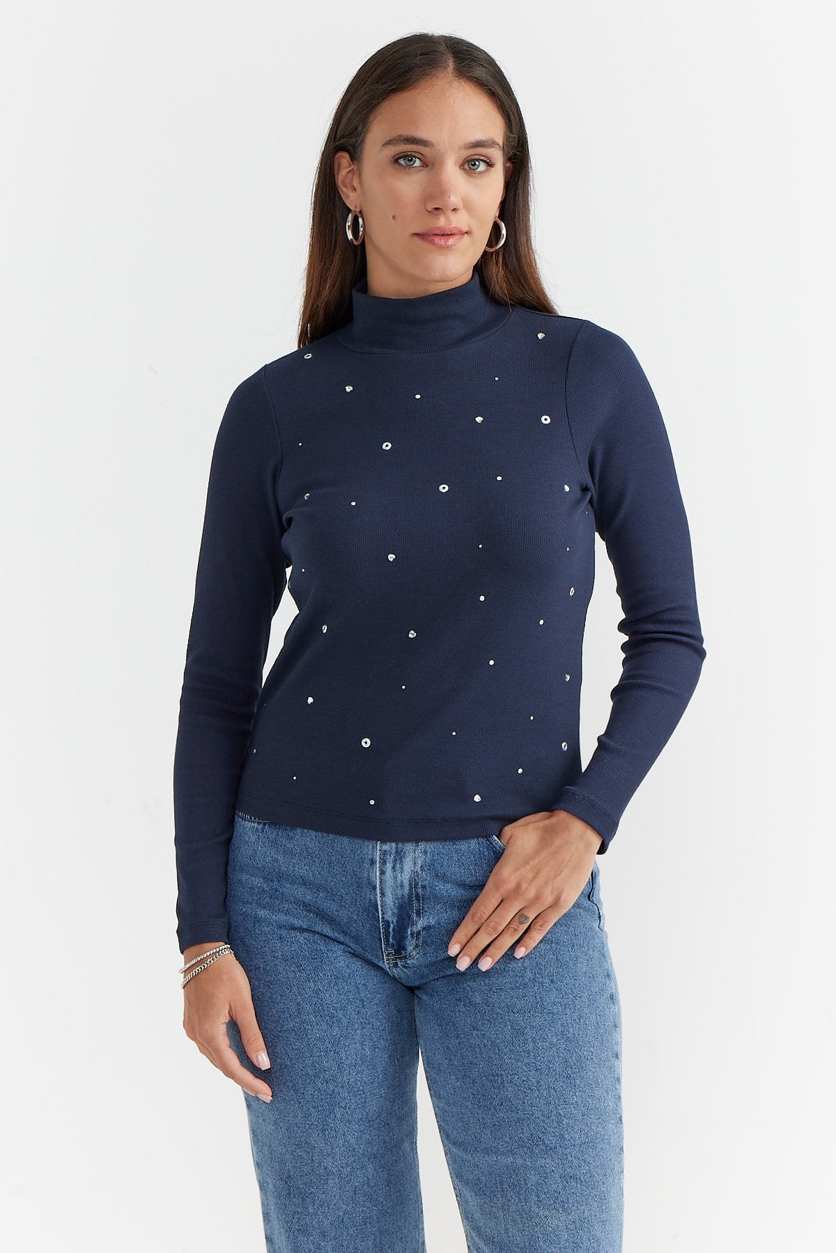 بدلة جسم نسائية مضلعة